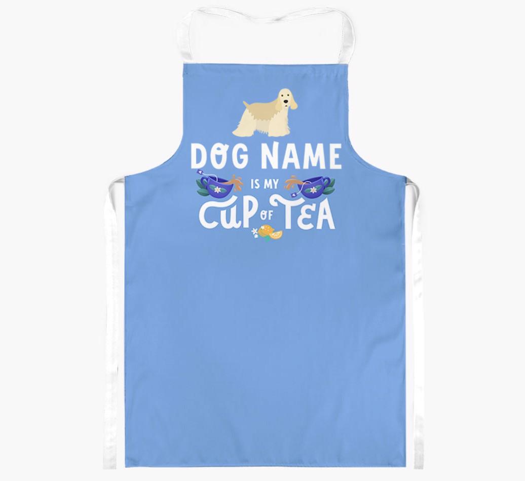 My Cup Of Tea: Personalized {breedFullName} Apron