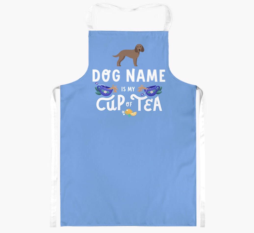 My Cup Of Tea: Personalized {breedFullName} Apron