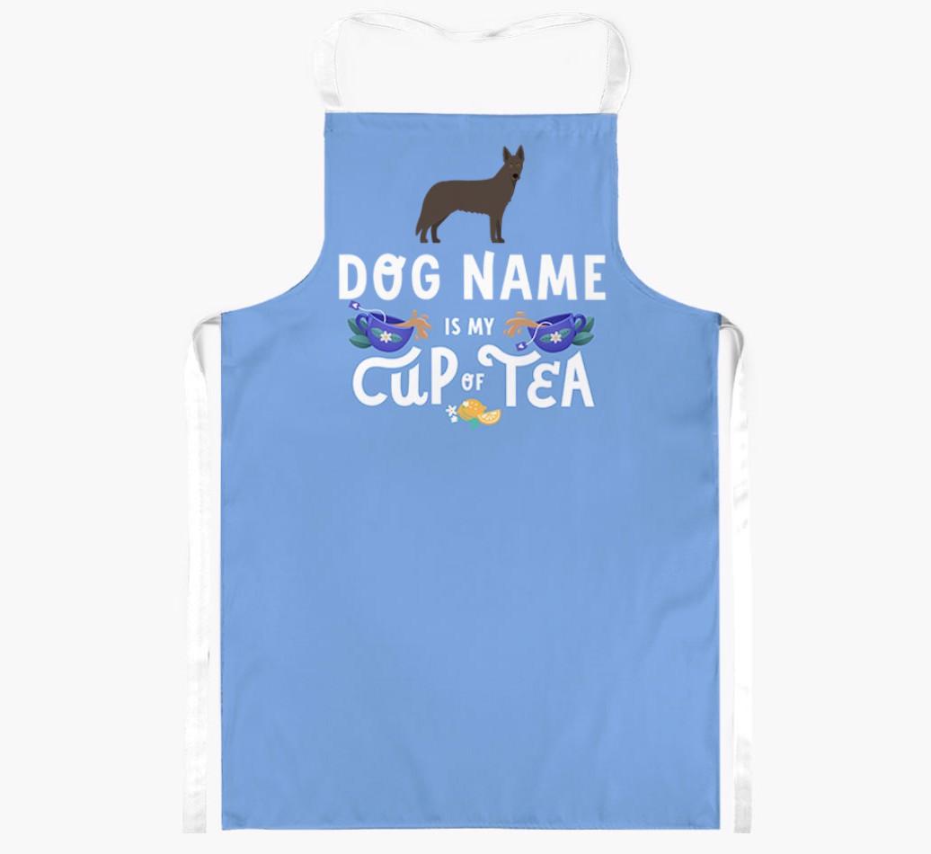 My Cup Of Tea: Personalized {breedFullName} Apron