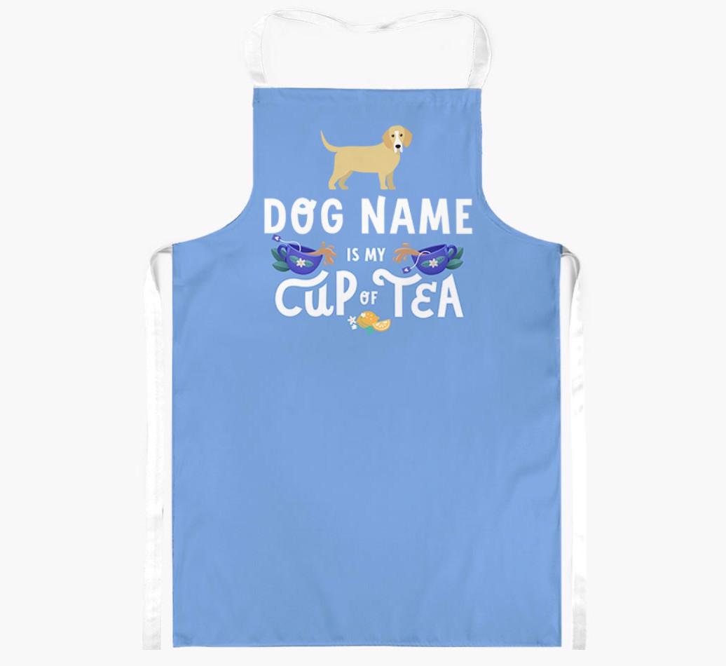 My Cup Of Tea: Personalized {breedFullName} Apron