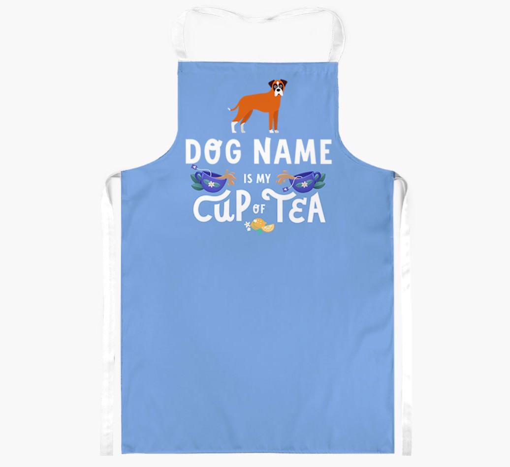 My Cup Of Tea: Personalized {breedFullName} Apron