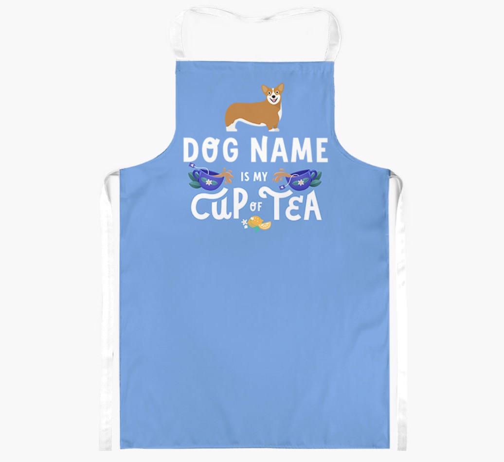 My Cup Of Tea: Personalized {breedFullName} Apron