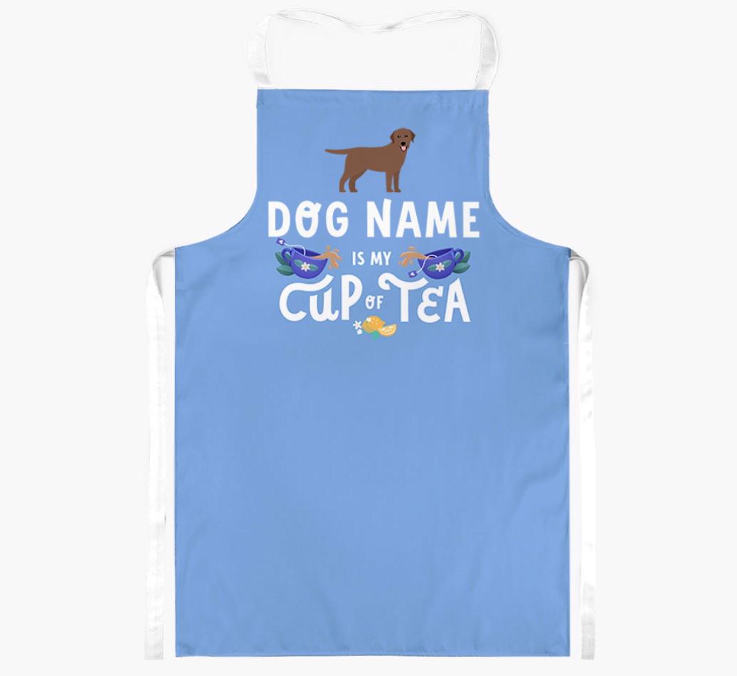 My Cup Of Tea: Personalized {breedFullName} Apron