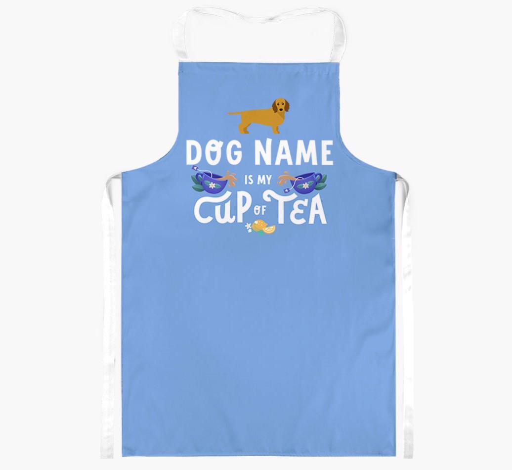 My Cup Of Tea: Personalized {breedFullName} Apron