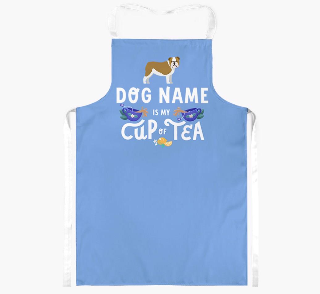 My Cup Of Tea: Personalized {breedFullName} Apron