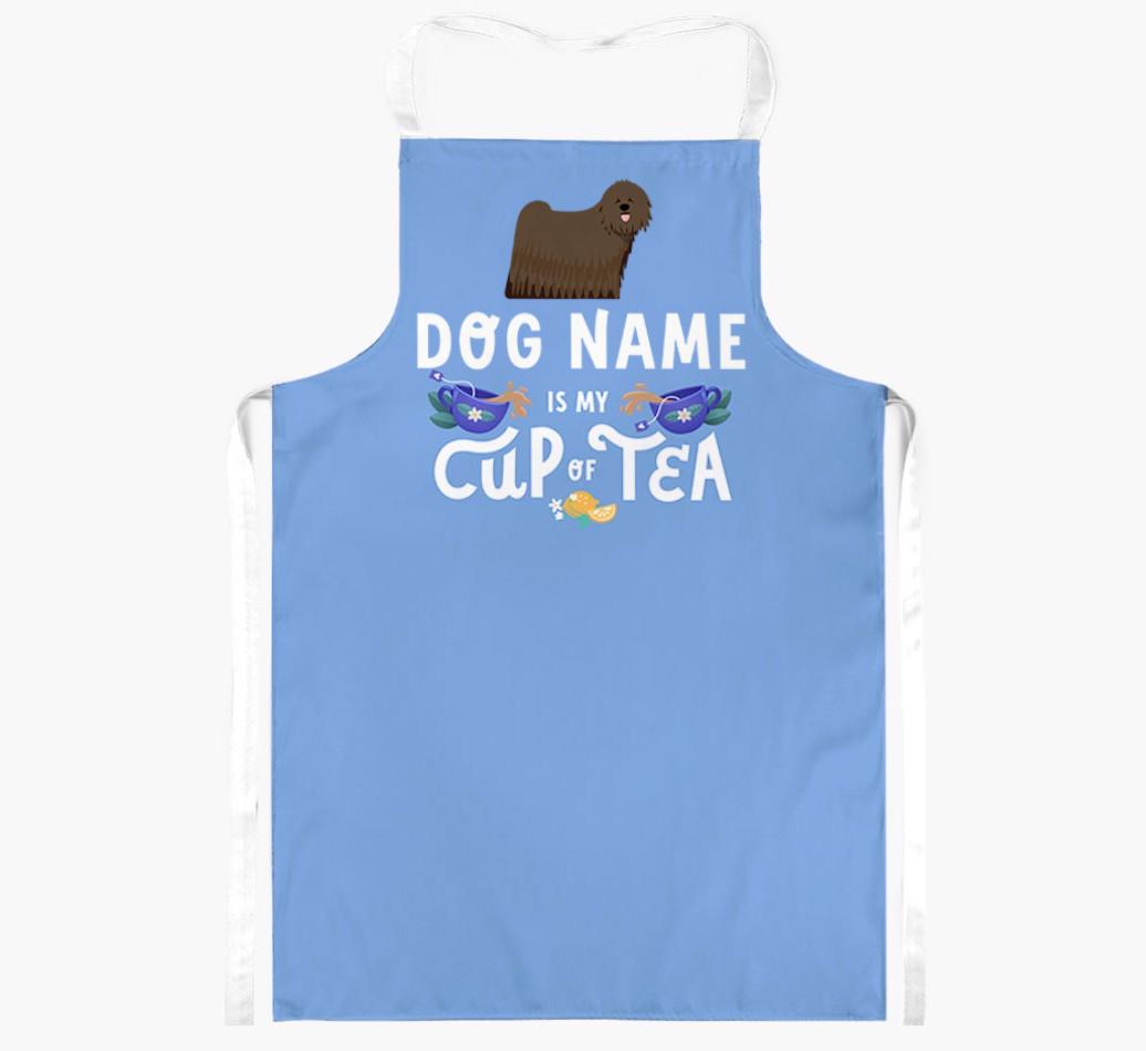 My Cup Of Tea: Personalized {breedFullName} Apron