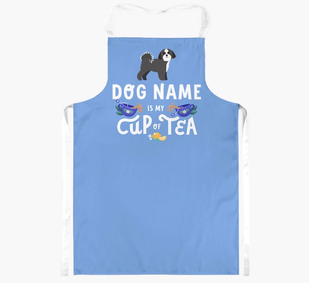 My Cup Of Tea: Personalized {breedFullName} Apron