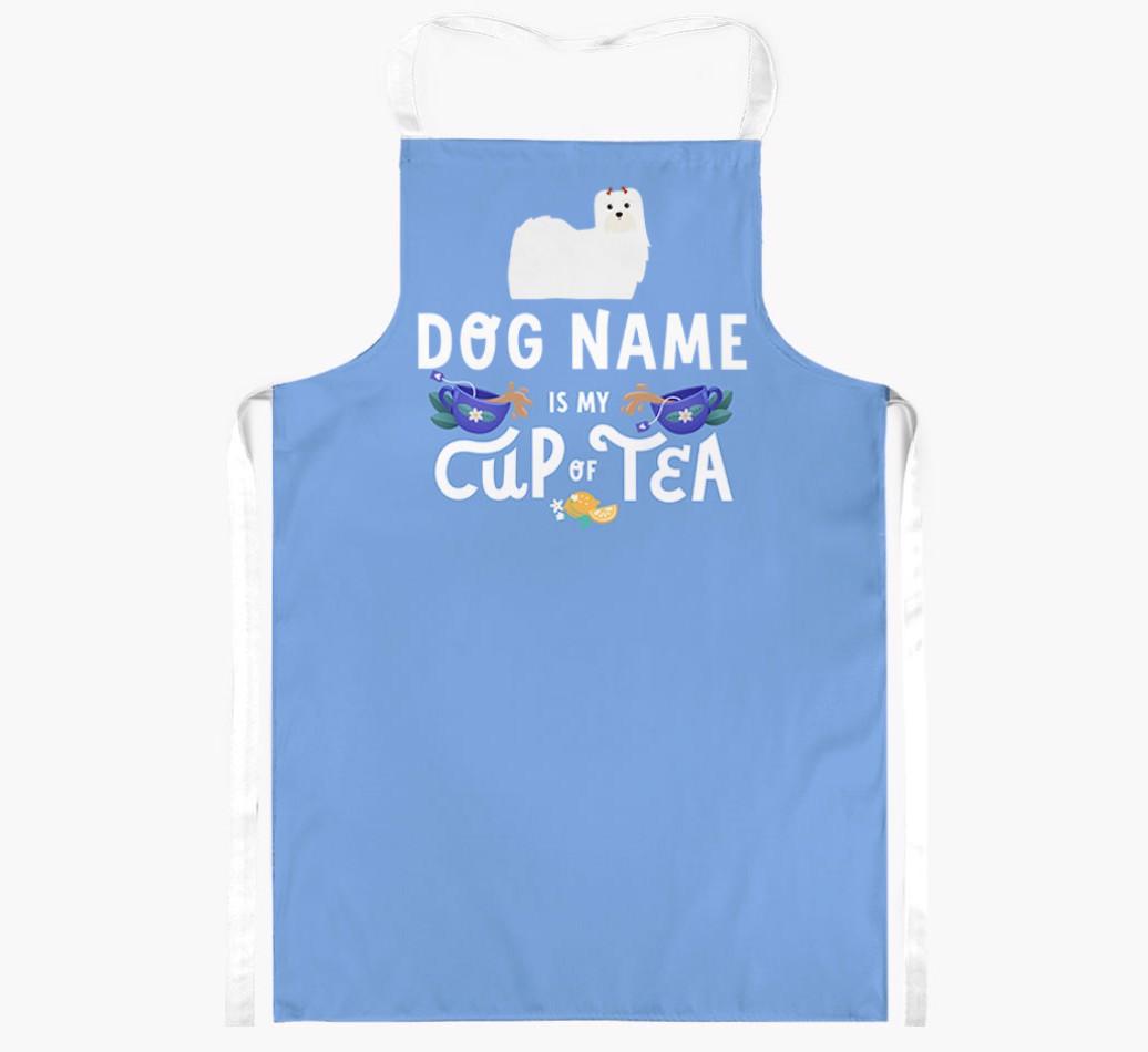 My Cup Of Tea: Personalized {breedFullName} Apron