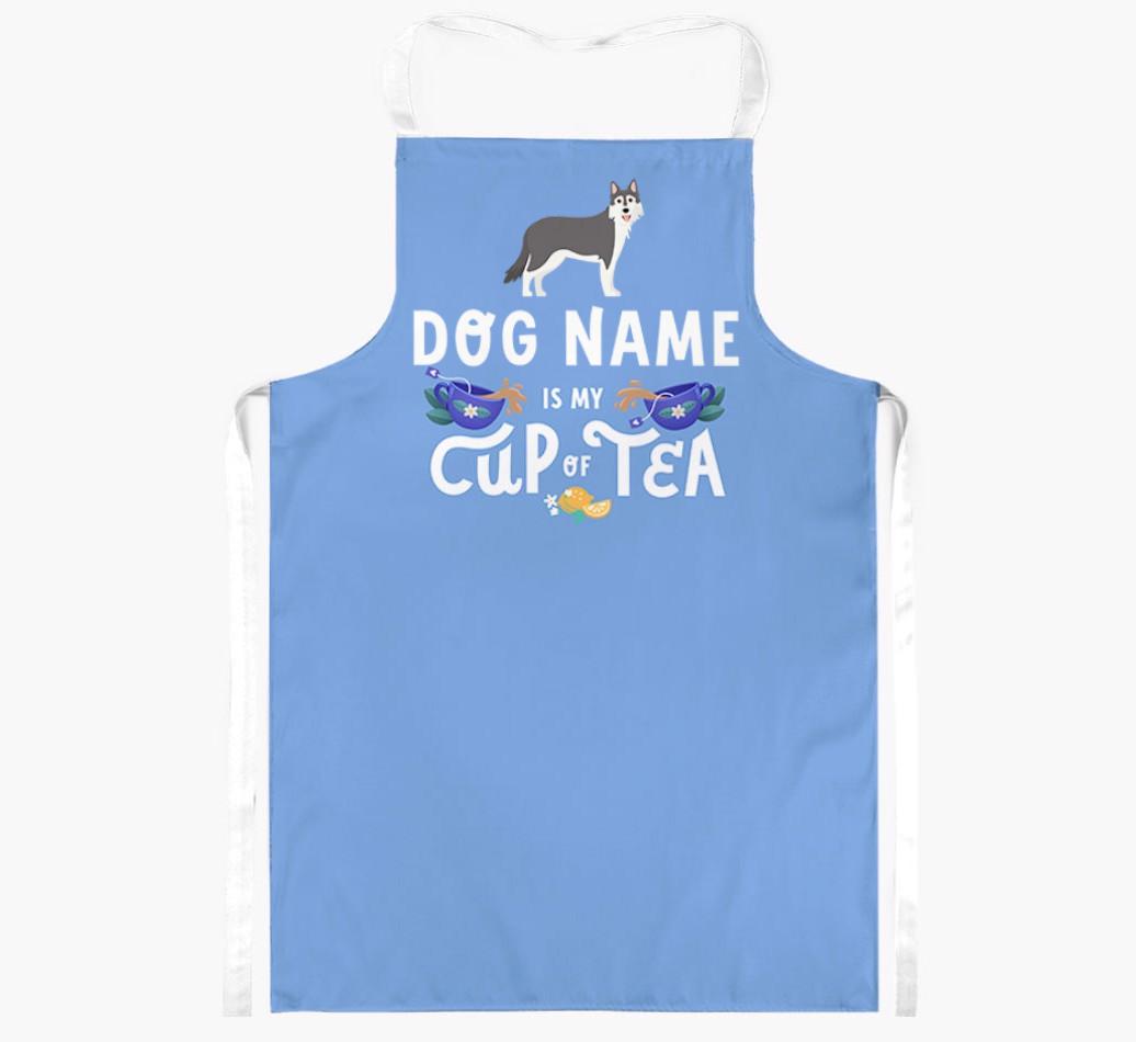 My Cup Of Tea: Personalized {breedFullName} Apron