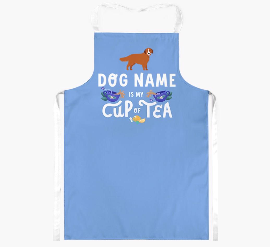 My Cup Of Tea: Personalized {breedFullName} Apron