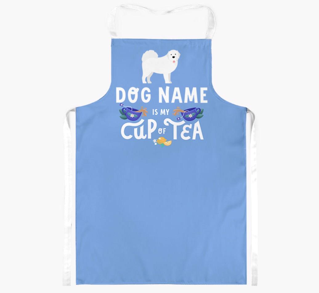 My Cup Of Tea: Personalized {breedFullName} Apron