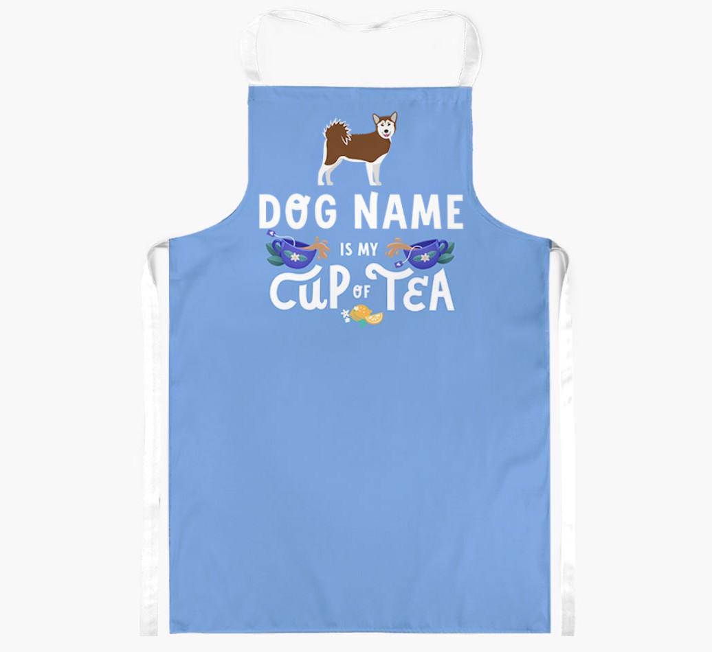My Cup Of Tea: Personalised {breedFullName} Apron