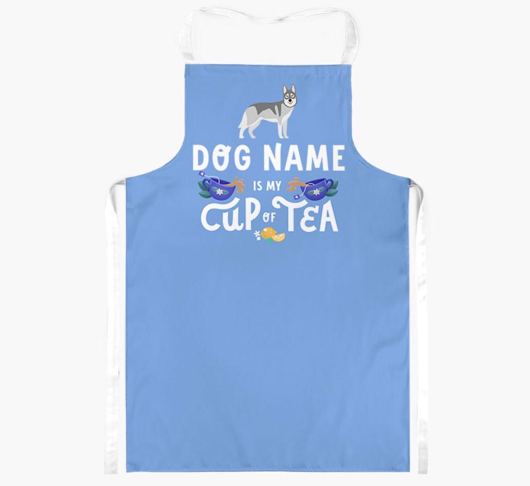 My Cup Of Tea: Personalized {breedFullName} Apron