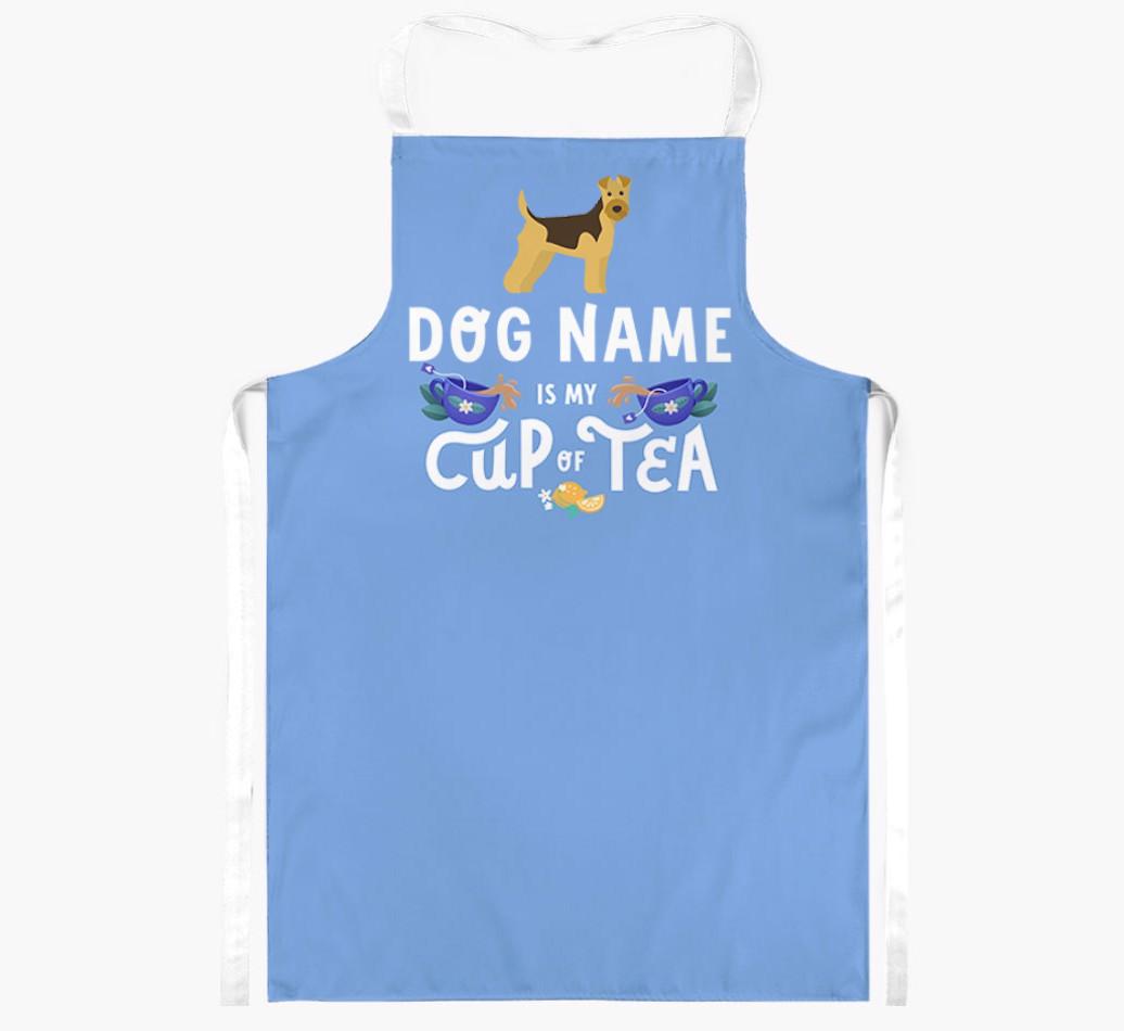 My Cup Of Tea: Personalized {breedFullName} Apron