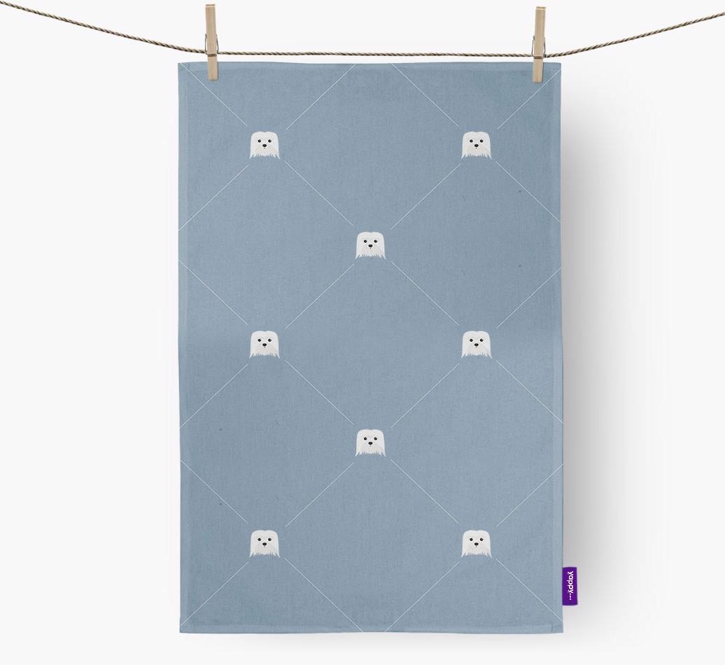 {breedCommonName} Diamond Pattern Dish Towel