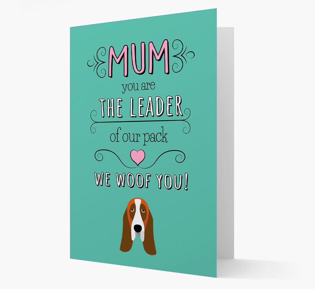 'The Leader Of Our Pack' Card with your {breedFullName} Icon