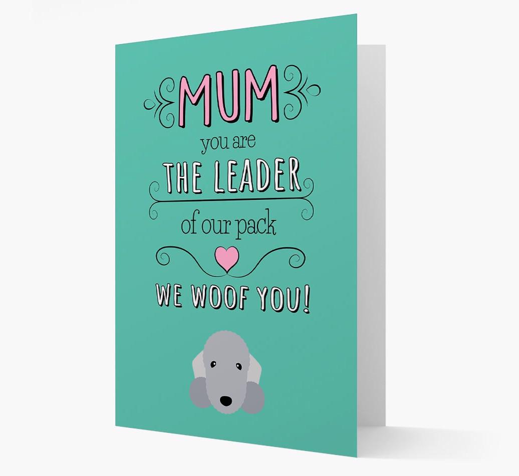 'The Leader Of Our Pack' Card with your {breedFullName} Icon