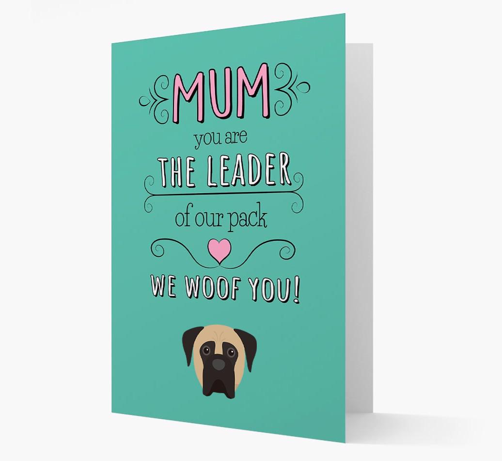 'The Leader Of Our Pack' Card with your {breedFullName} Icon