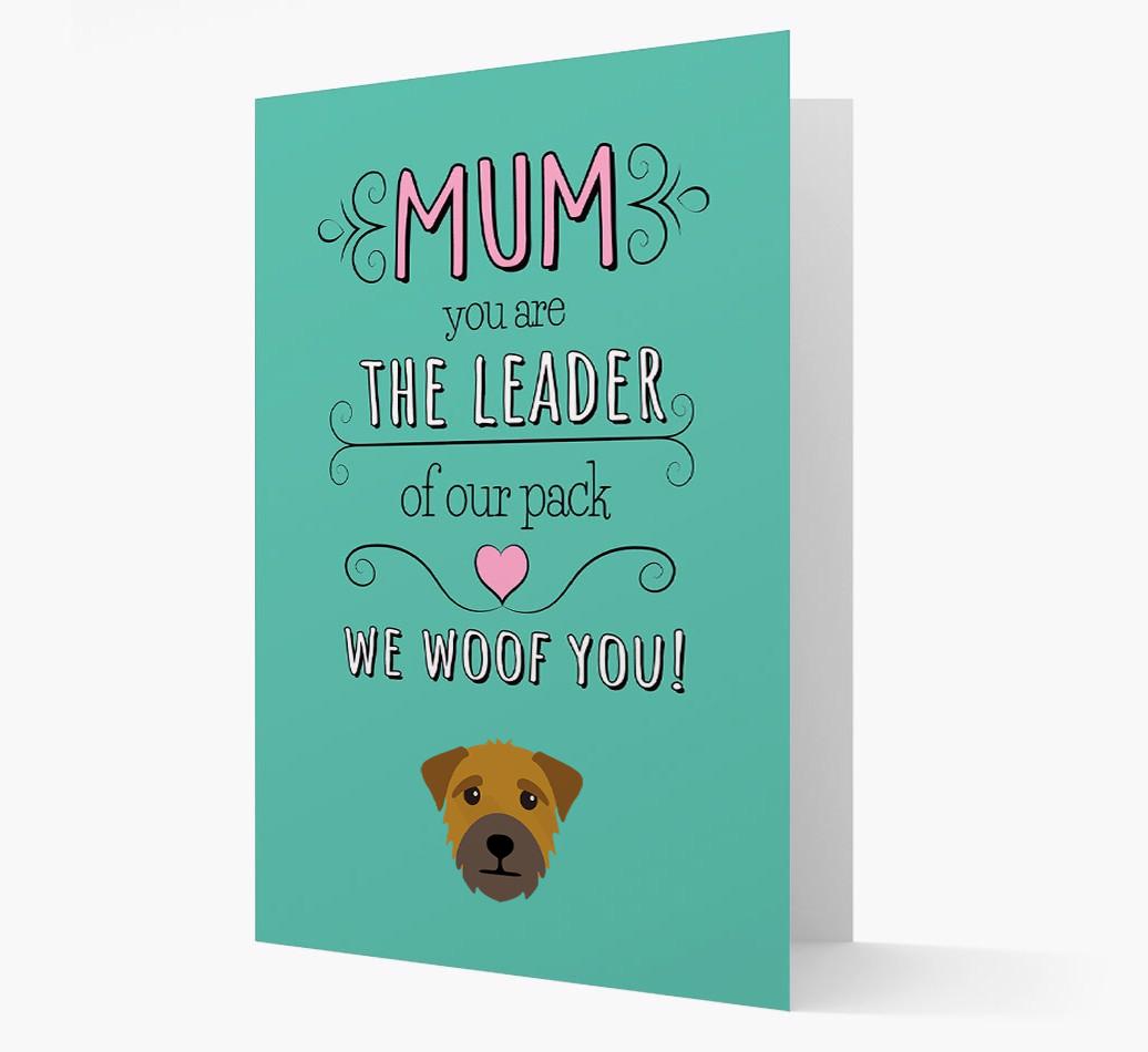 'The Leader Of Our Pack' Card with your {breedFullName} Icon