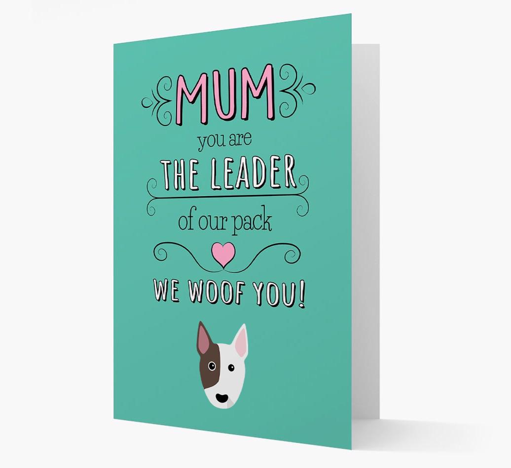 'The Leader Of Our Pack' Card with your {breedFullName} Icon