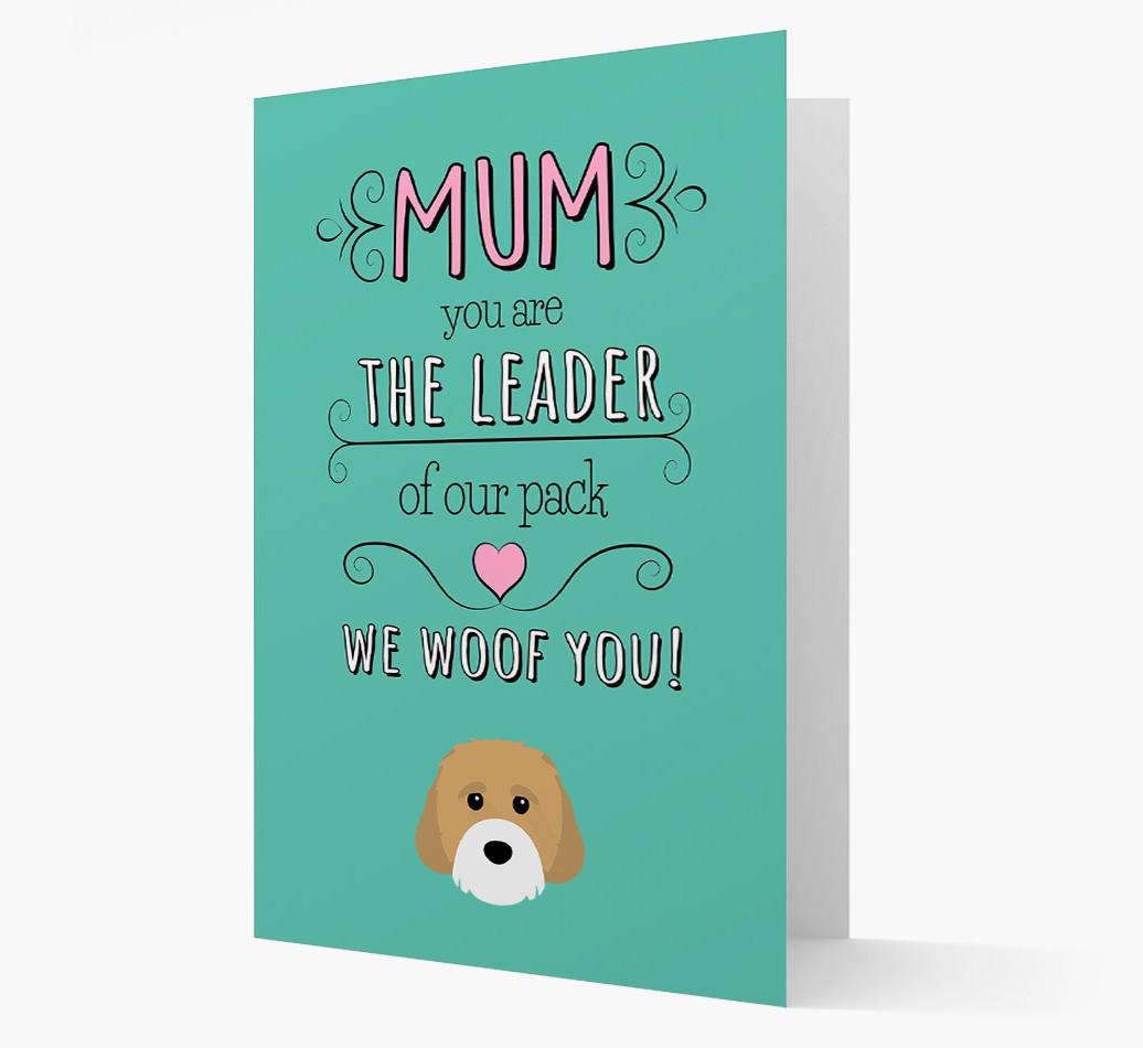 'The Leader Of Our Pack' Card with your {breedFullName} Icon