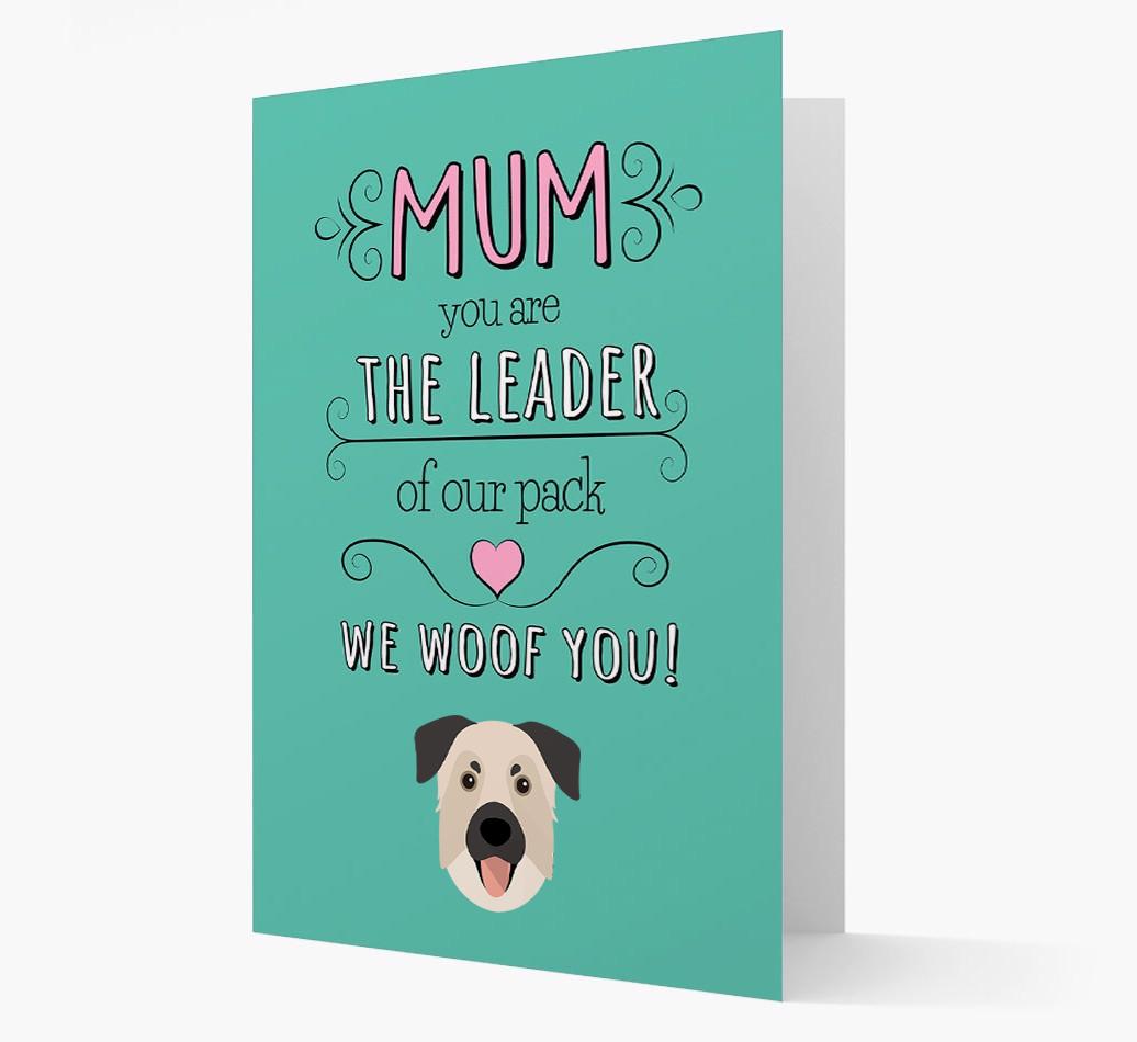 'The Leader Of Our Pack' Card with your {breedFullName} Icon