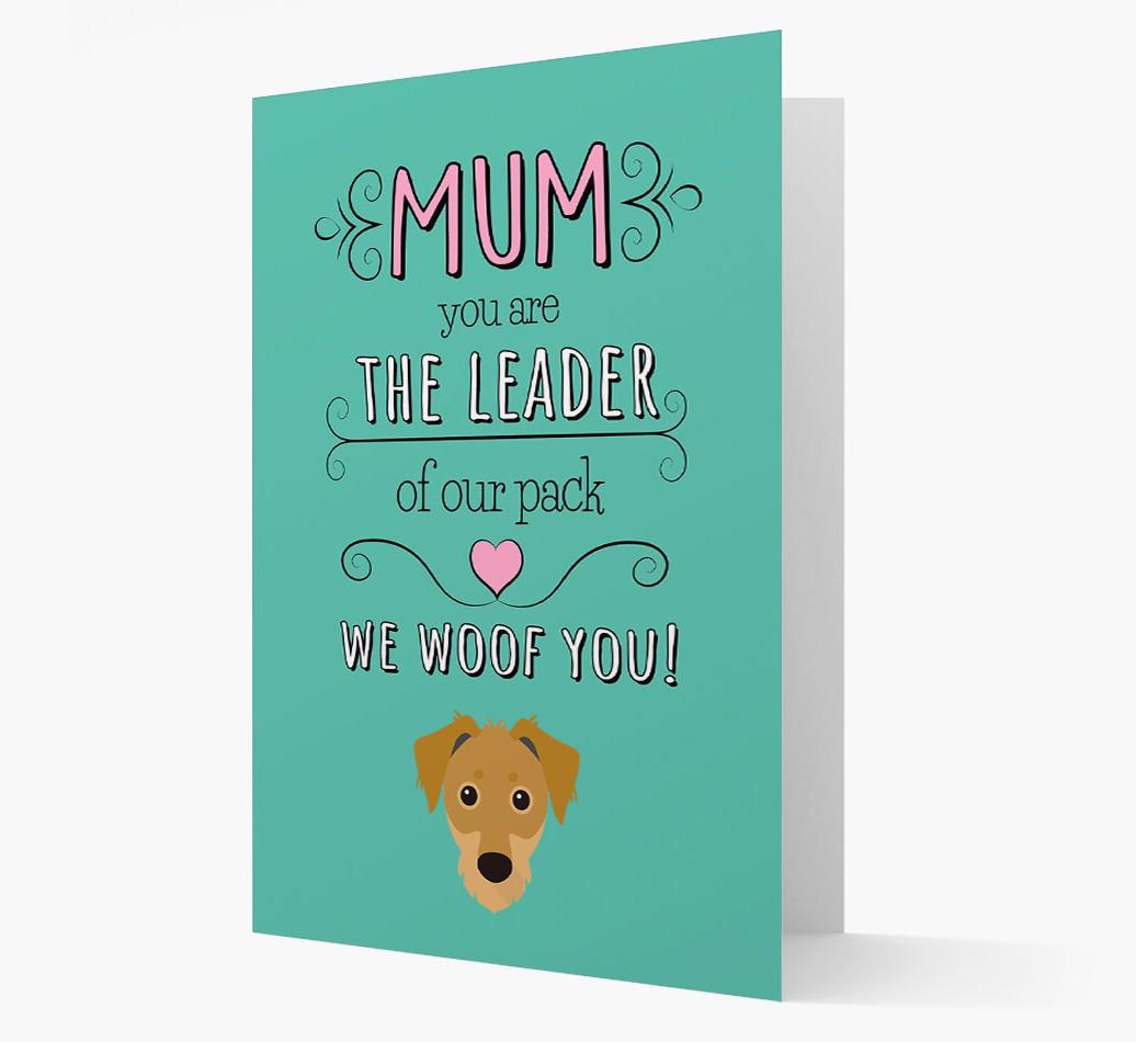 'The Leader Of Our Pack' Card with your {breedFullName} Icon