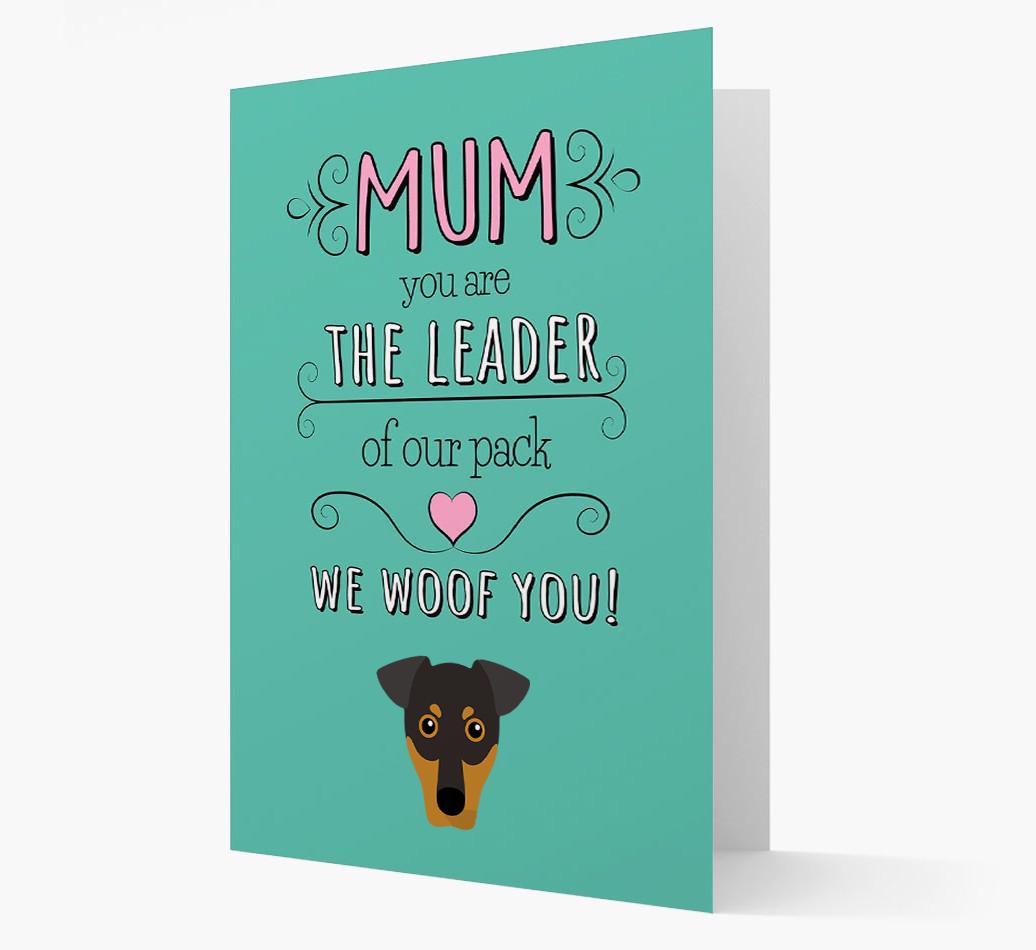 'The Leader Of Our Pack' Card with your {breedFullName} Icon