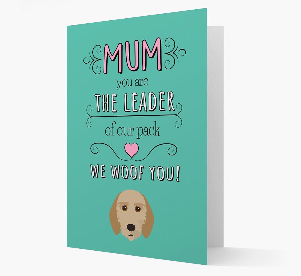 'The Leader Of Our Pack' Card with your {breedFullName} Icon