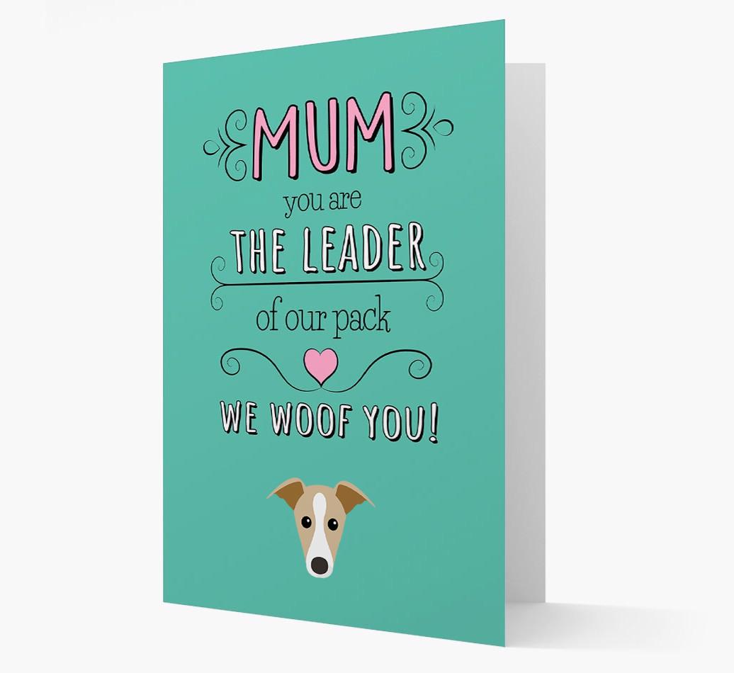 'The Leader Of Our Pack' Card with your {breedFullName} Icon