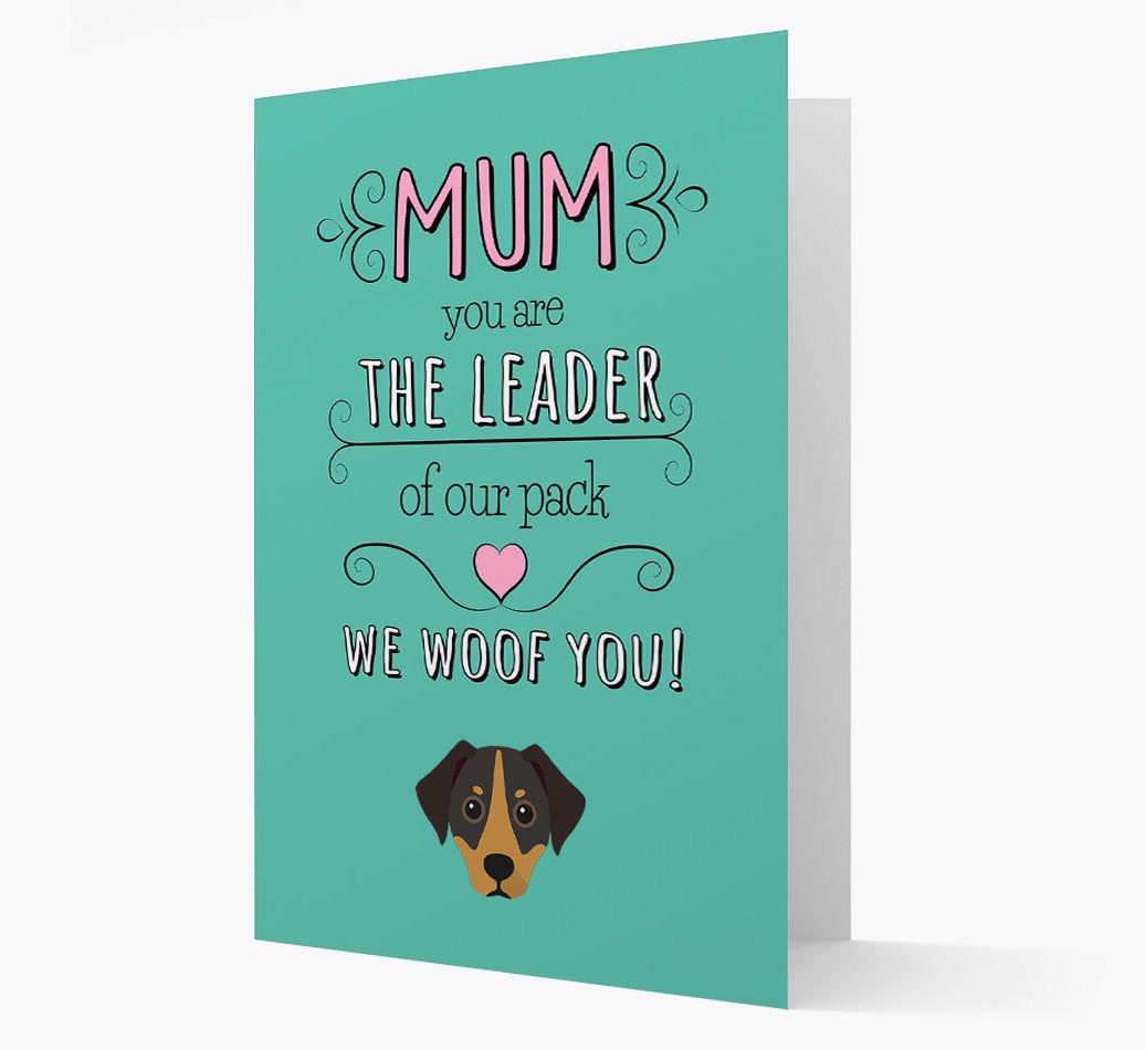 'The Leader Of Our Pack' Card with your {breedFullName} Icon