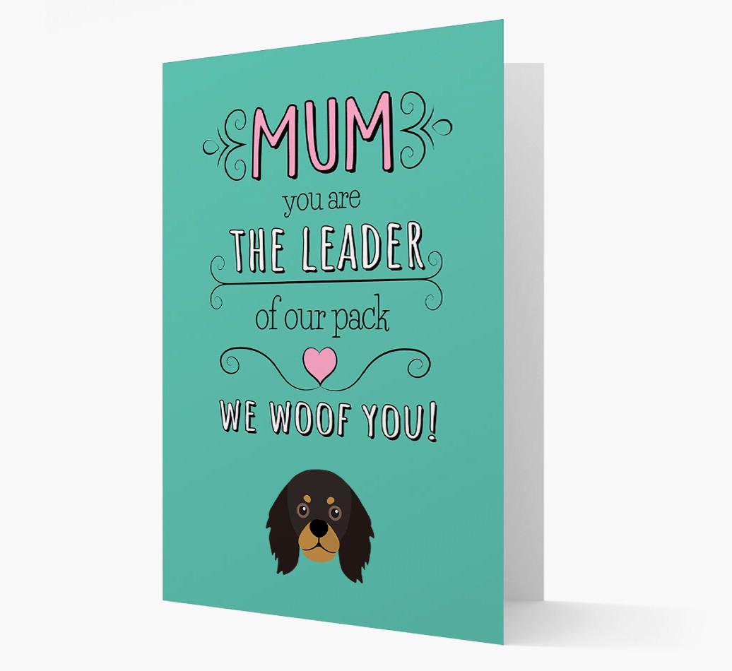 'The Leader Of Our Pack' Card with your {breedFullName} Icon