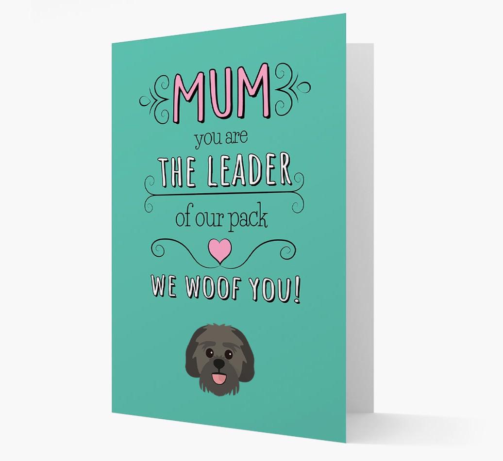 'The Leader Of Our Pack' Card with your {breedFullName} Icon