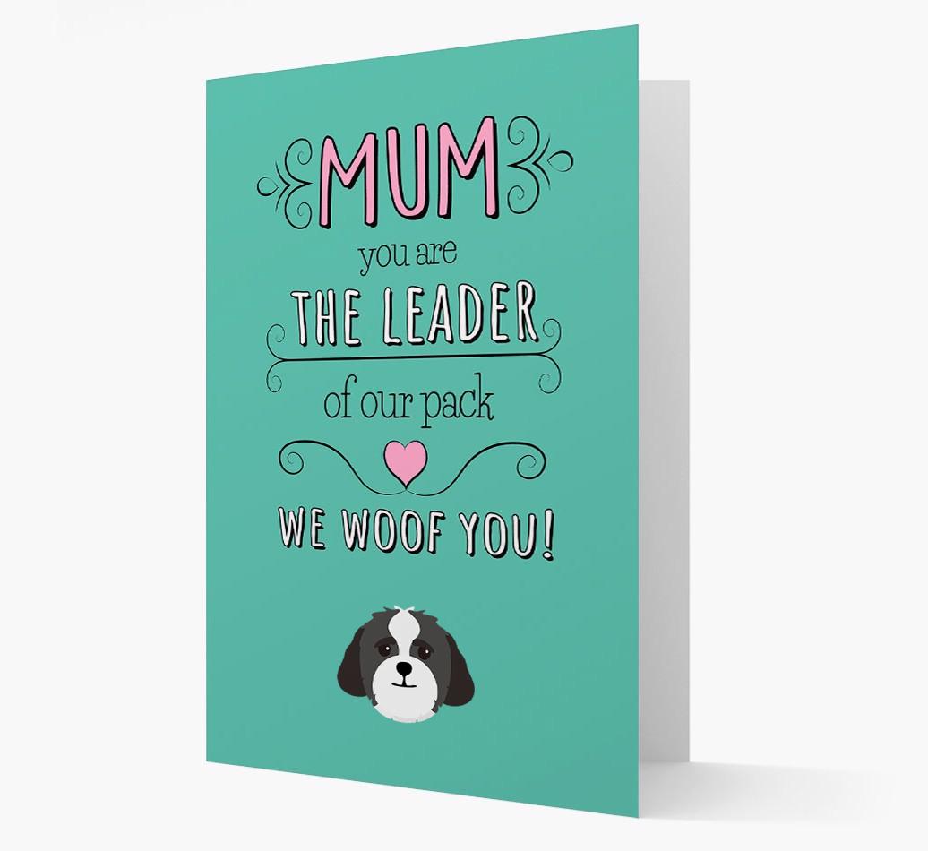 'The Leader Of Our Pack' Card with your {breedFullName} Icon