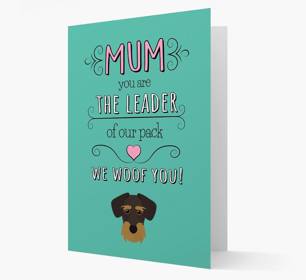'The Leader Of Our Pack' Card with your {breedFullName} Icon