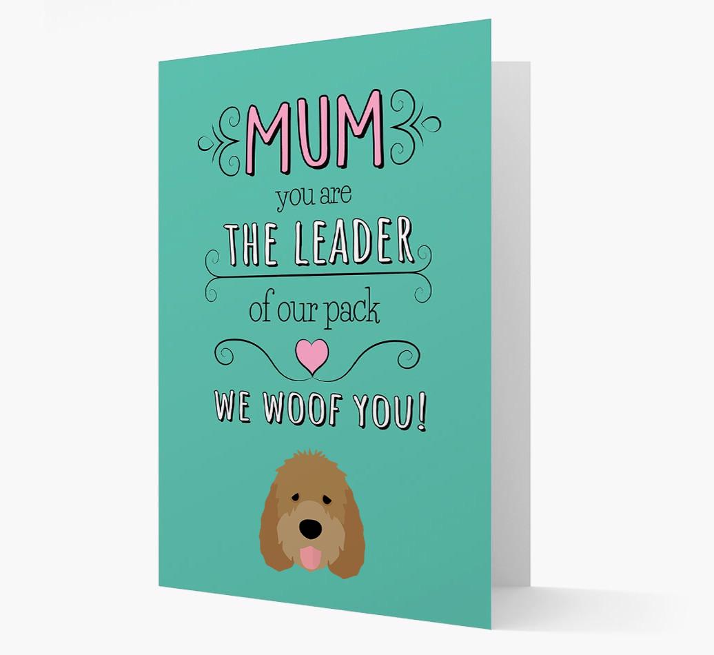 'The Leader Of Our Pack' Card with your {breedFullName} Icon