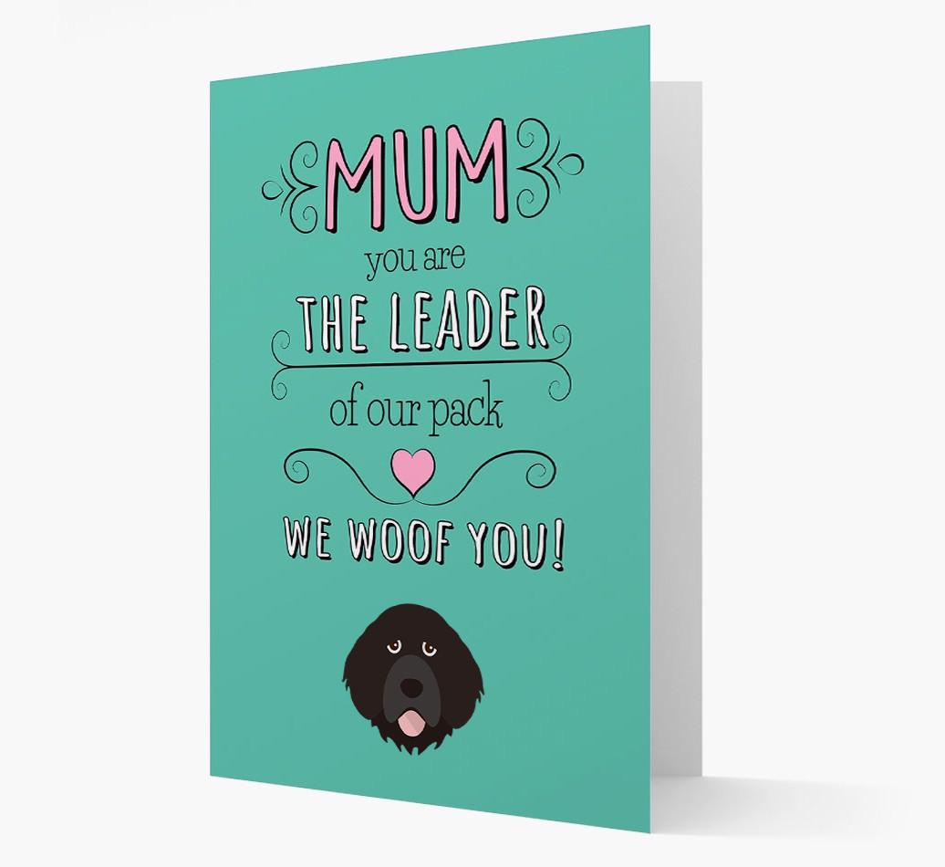 'The Leader Of Our Pack' Card with your {breedFullName} Icon
