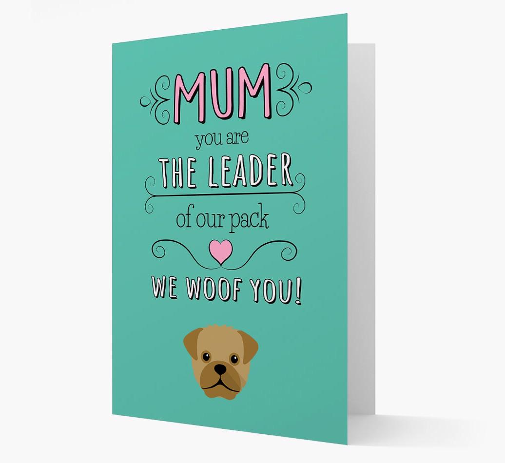 'The Leader Of Our Pack' Card with your {breedFullName} Icon