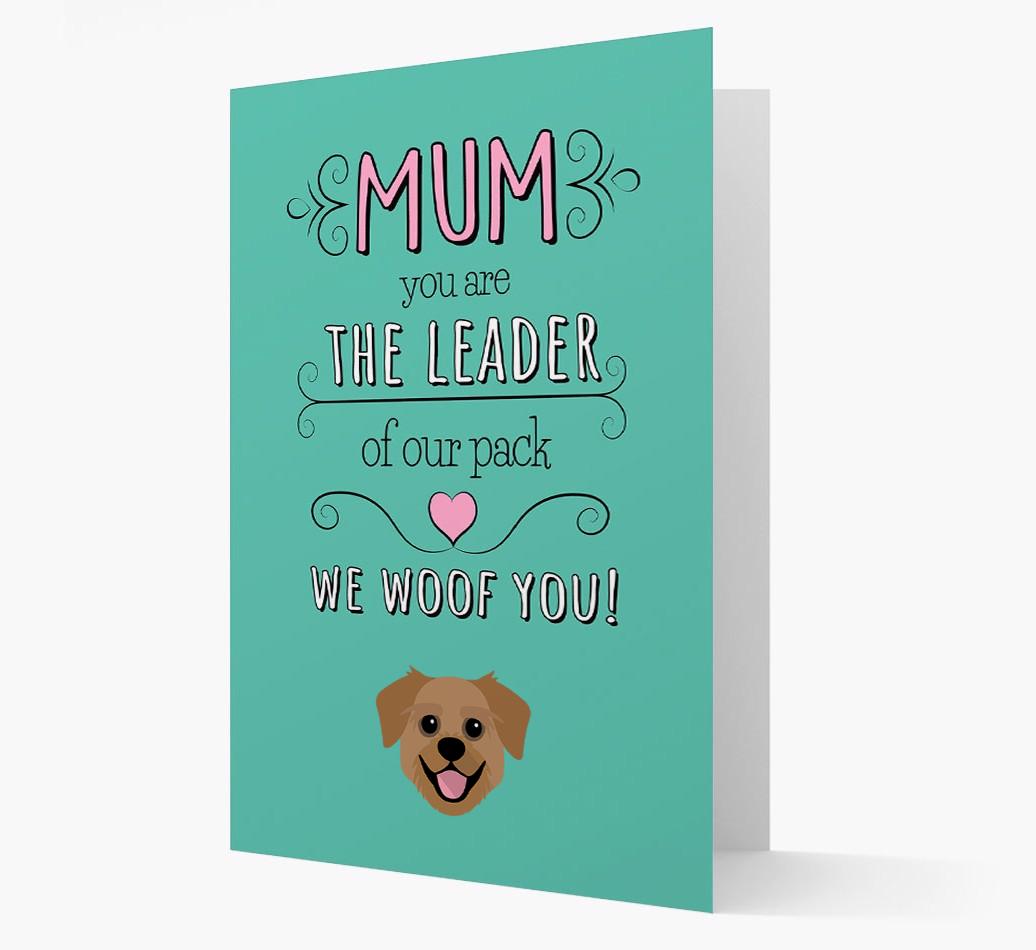'The Leader Of Our Pack' Card with your {breedFullName} Icon