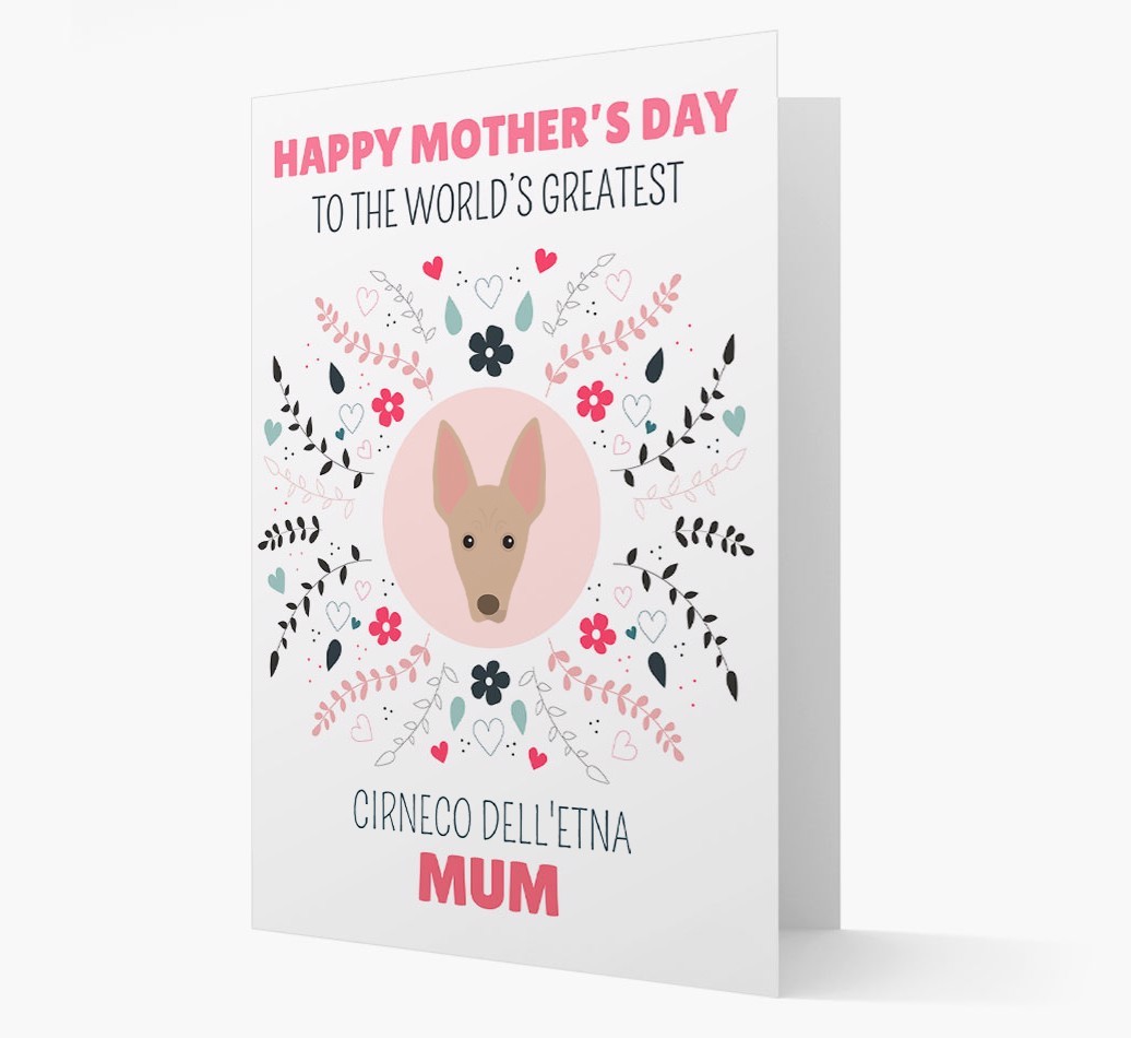 'World's Greatest {breedFullName} Mum' Card