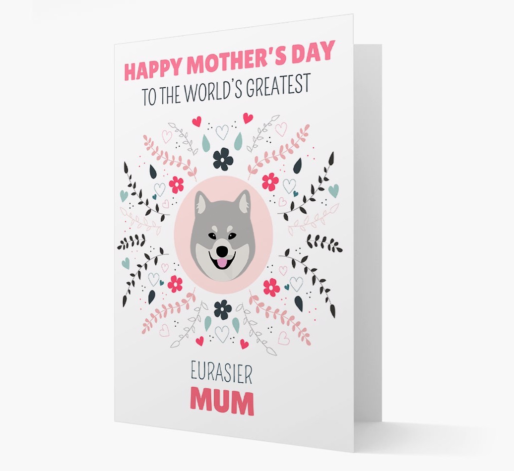 'World's Greatest {breedFullName} Mum' Card