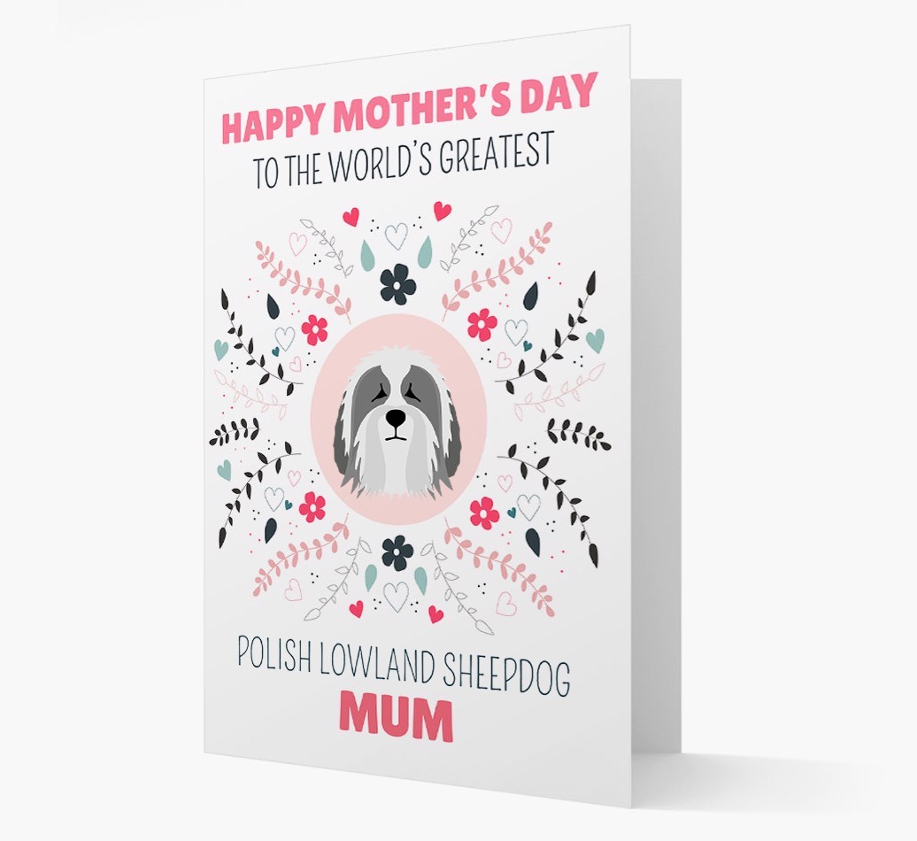 'World's Greatest {breedFullName} Mum' Card