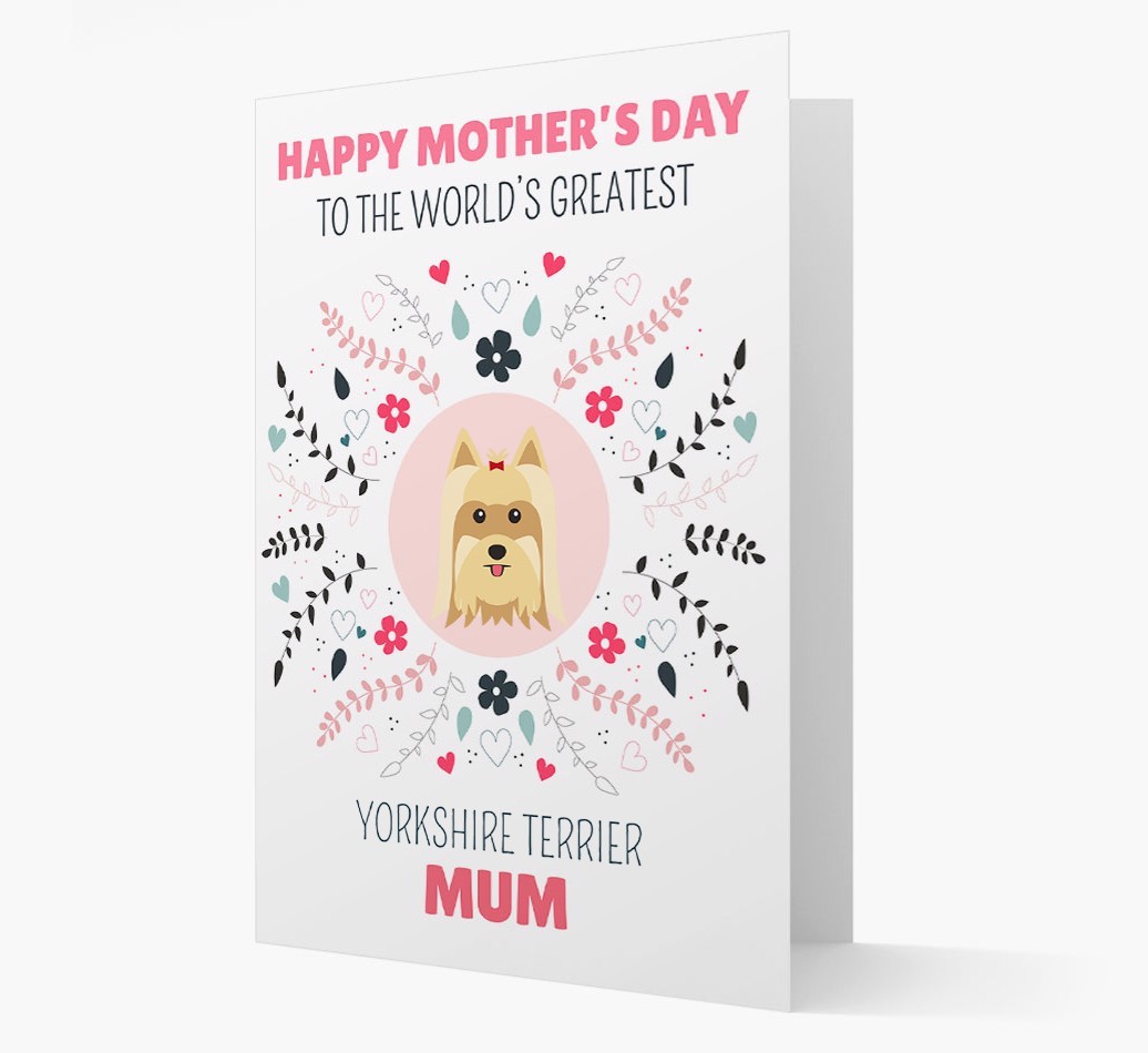 'World's Greatest {breedFullName} Mum' Card