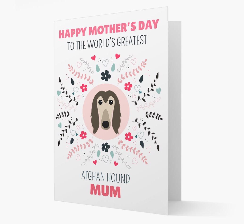 'World's Greatest {breedFullName} Mum' Card