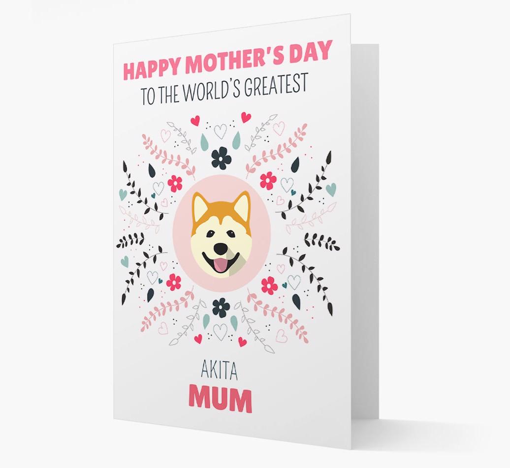 'World's Greatest {breedFullName} Mum' Card