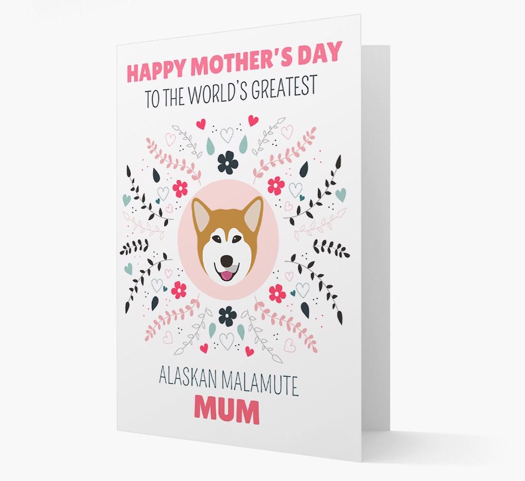 'World's Greatest {breedFullName} Mum' Card