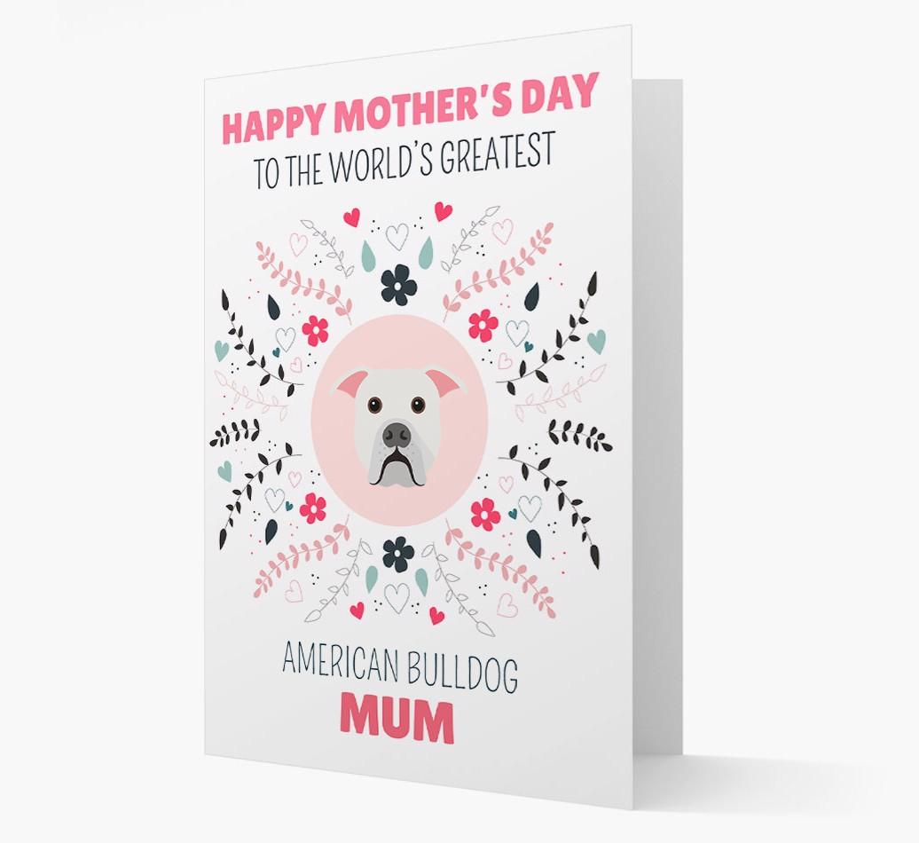 'World's Greatest {breedFullName} Mum' Card