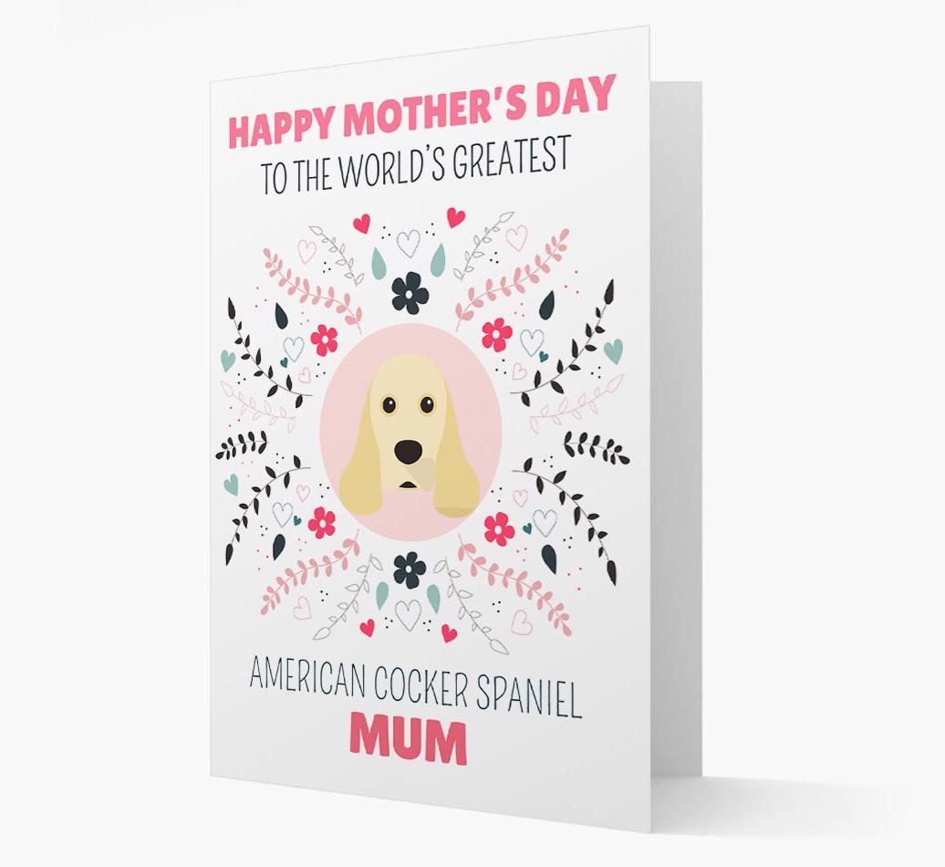 'World's Greatest {breedFullName} Mum' Card