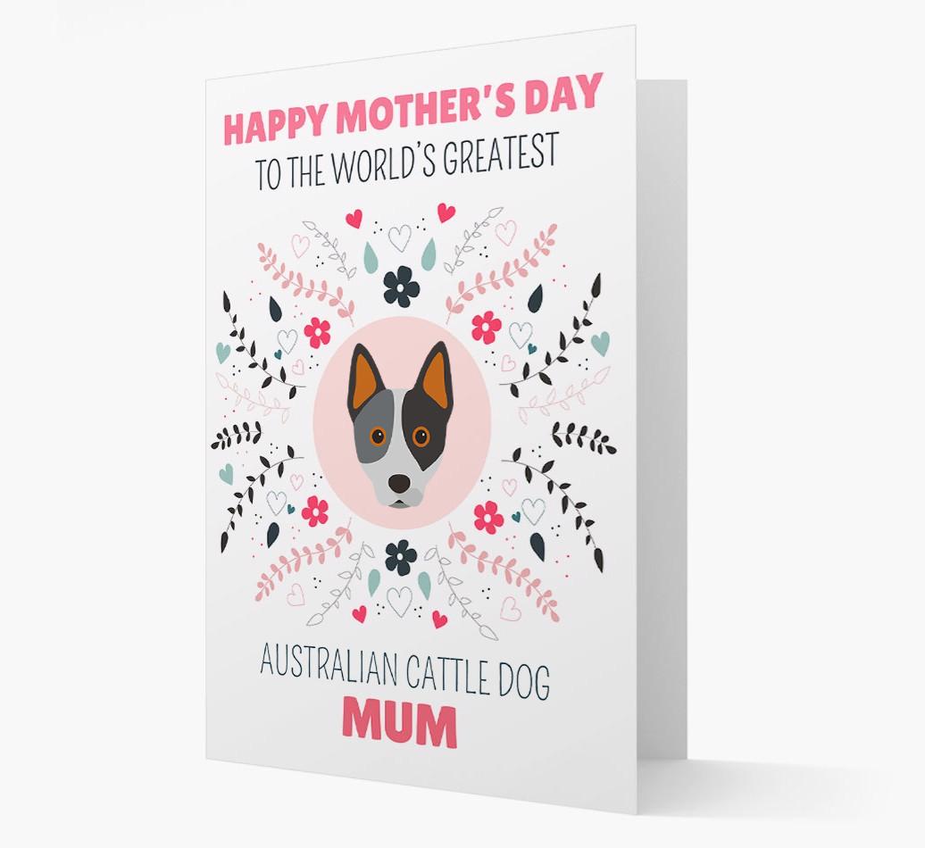 'World's Greatest {breedFullName} Mum' Card