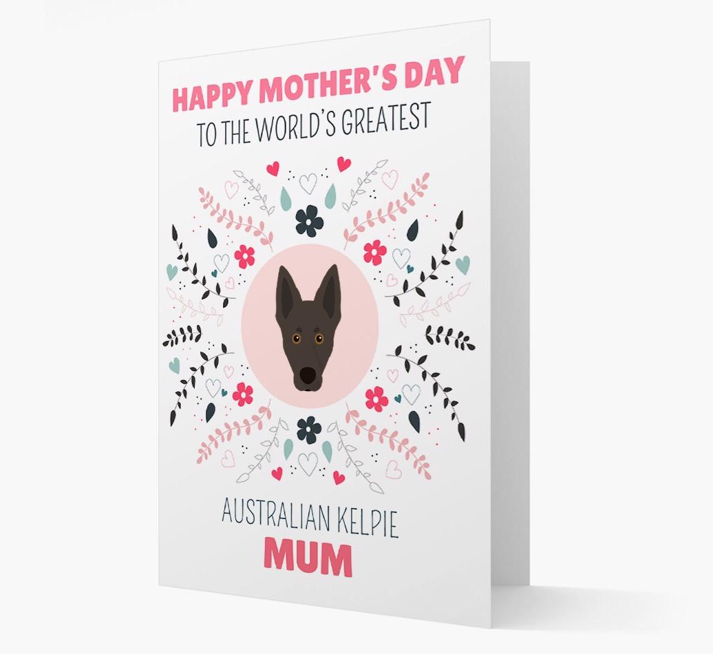 'World's Greatest {breedFullName} Mum' Card
